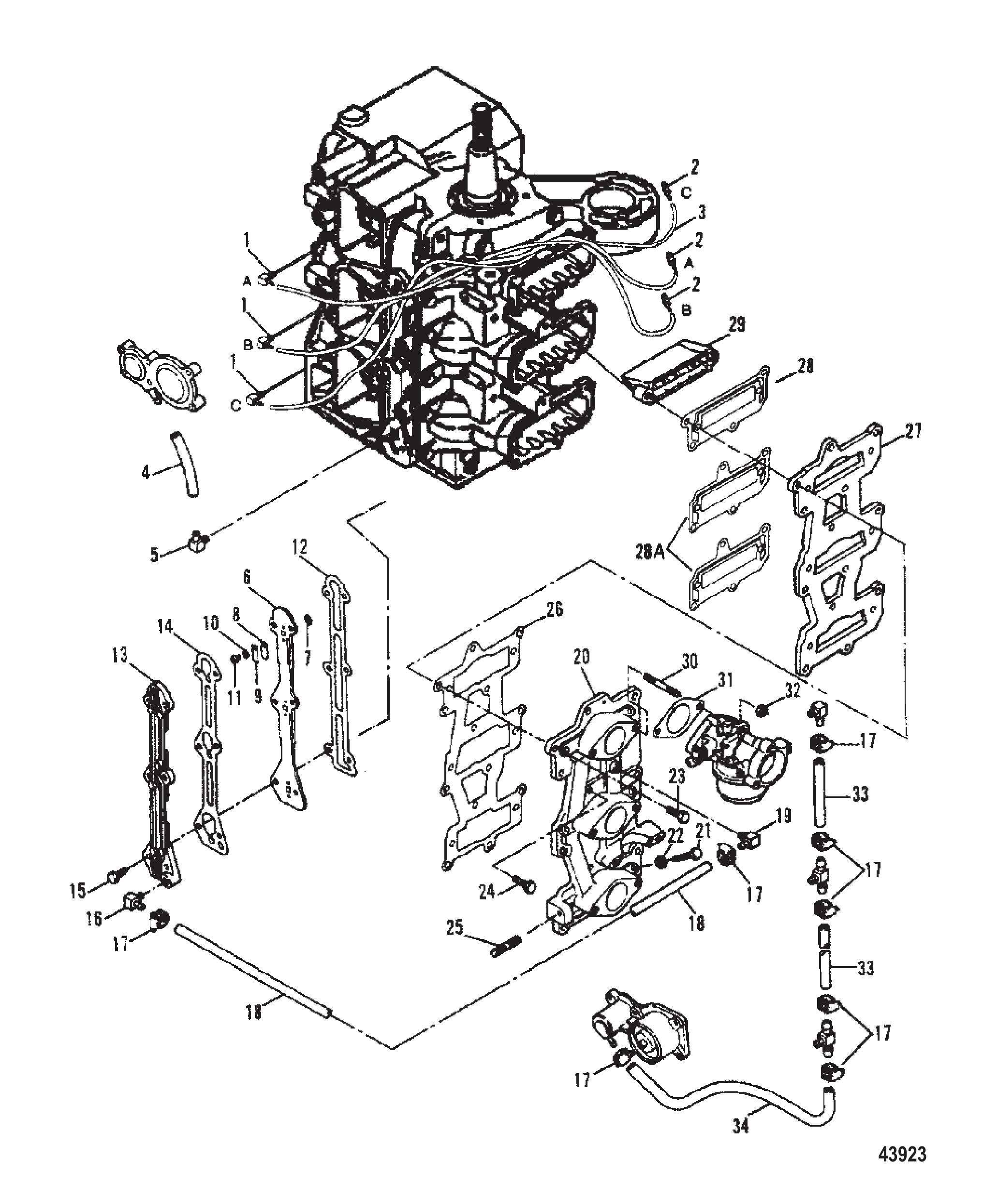 Reed Plate and Recirculation System 91E Thru 92C