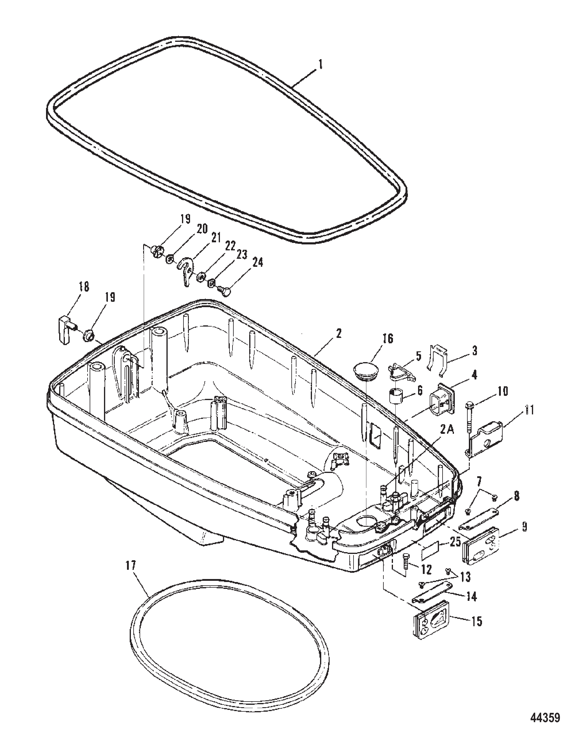 Bottom Cowl Assembly
