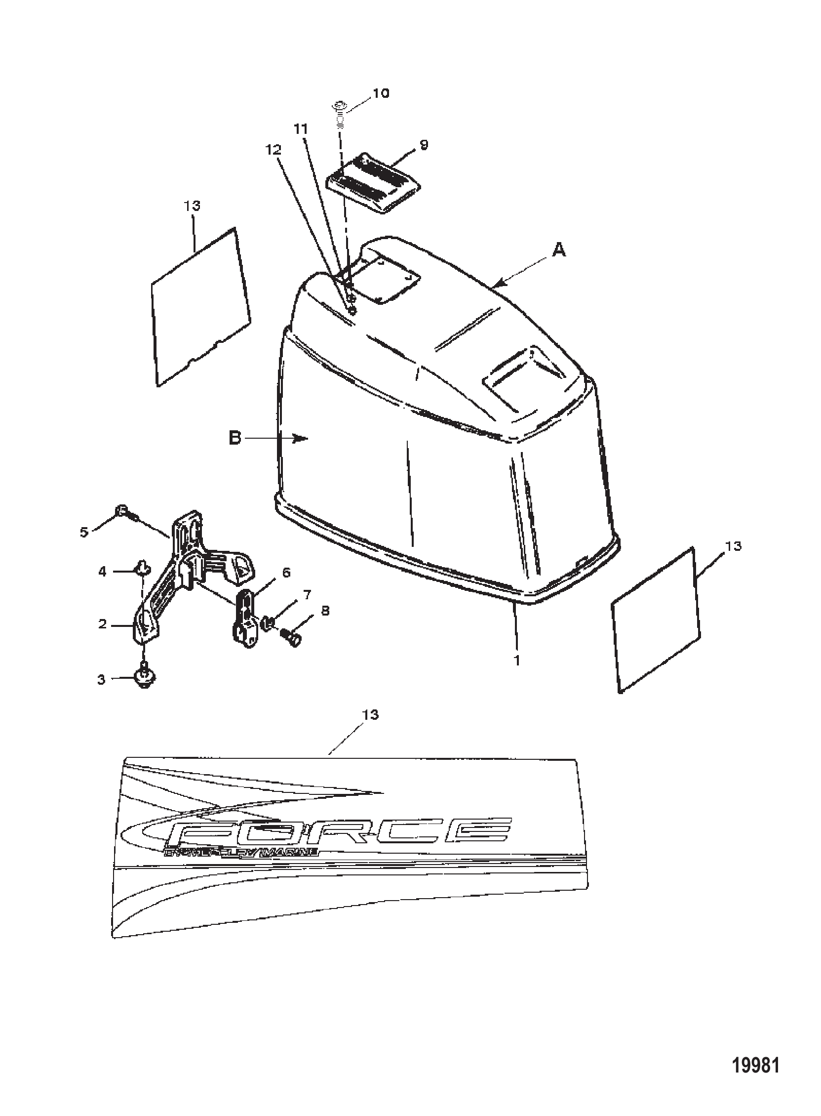 Cowl Assembly (Top)