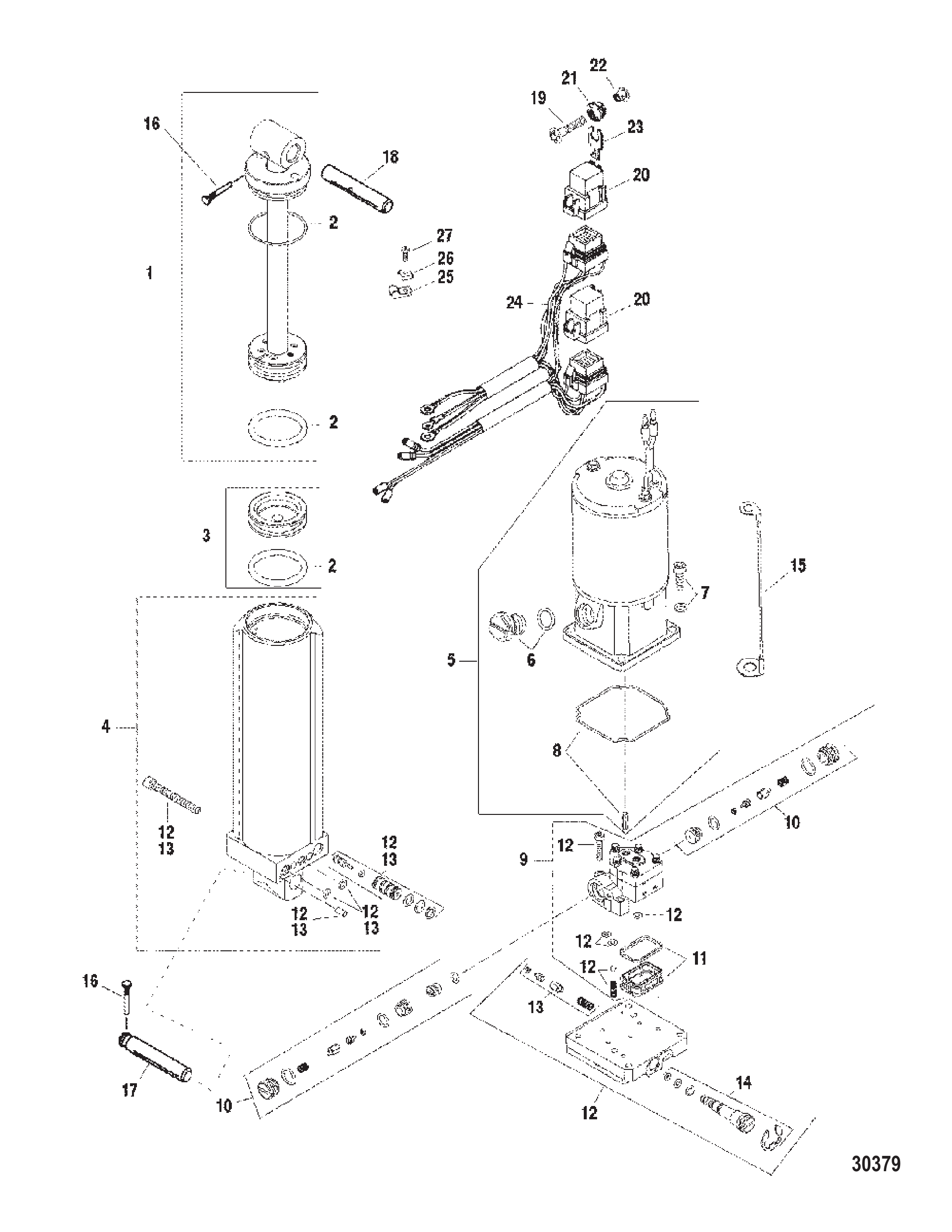 Pump/Motor Assembly (830250A3)