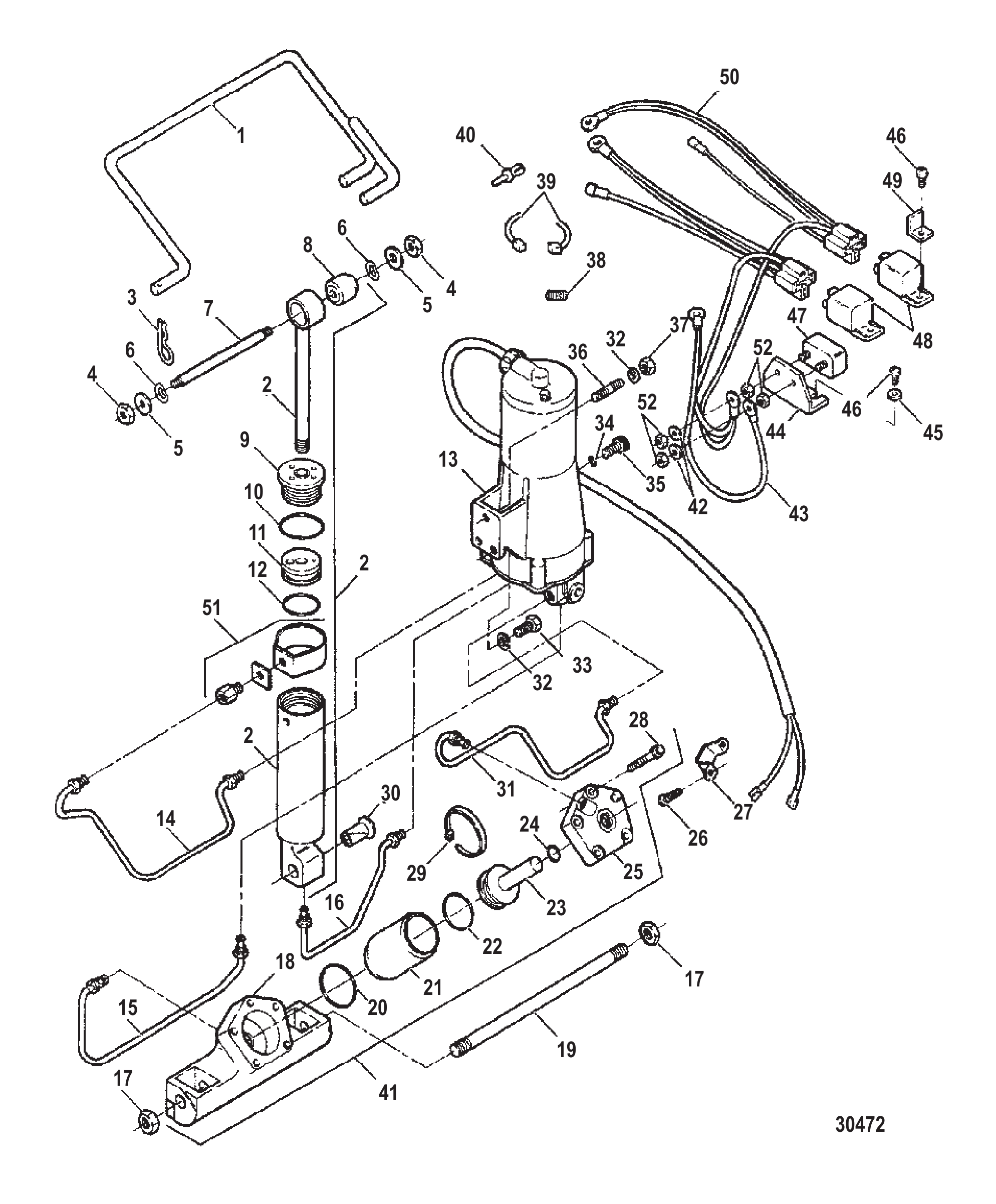 TILT CYLINDER ASSEMBLY (FS654381 & FS719381 & 819108F)