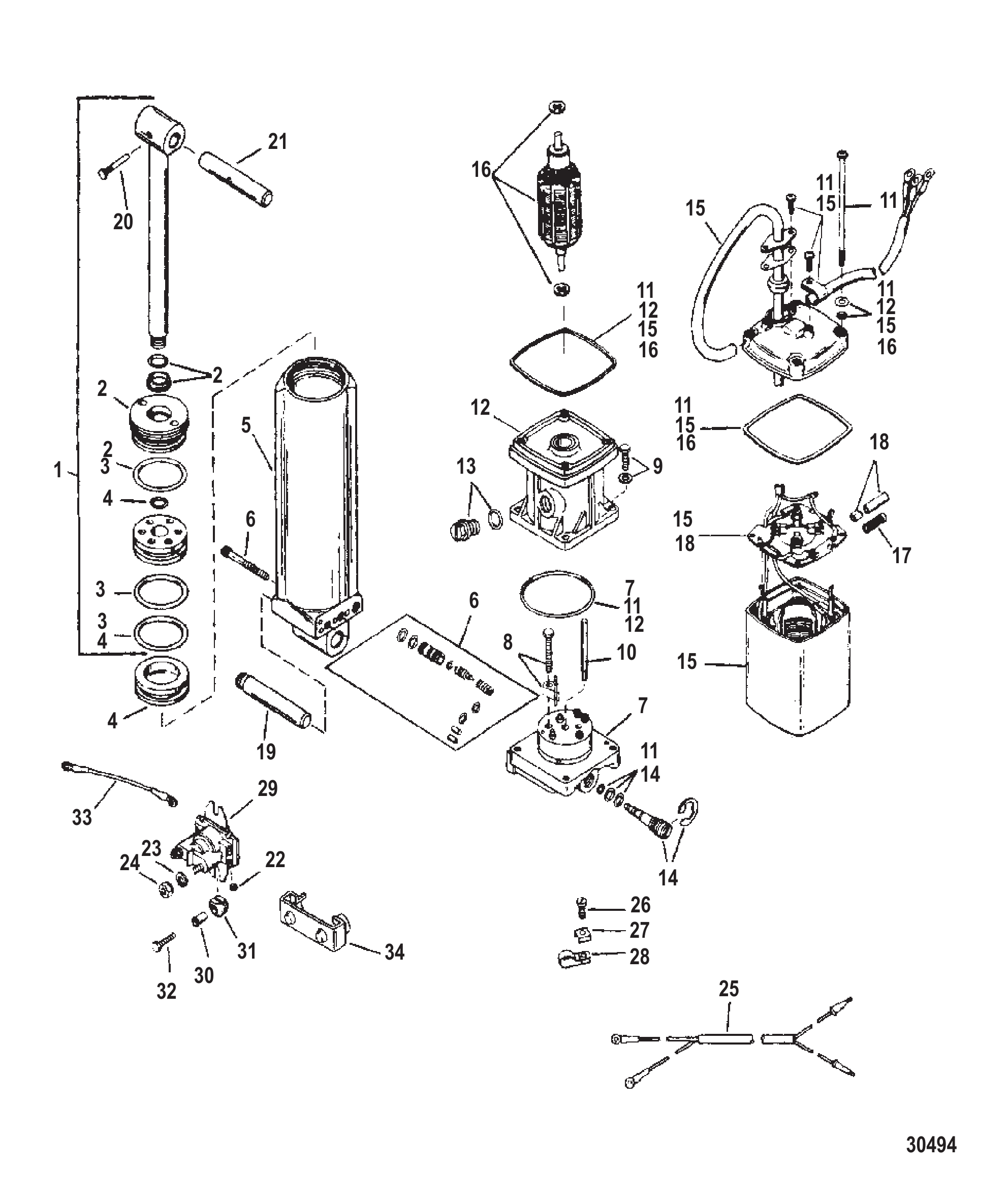 TRIM & PUMP ASSEMBLY (824051)