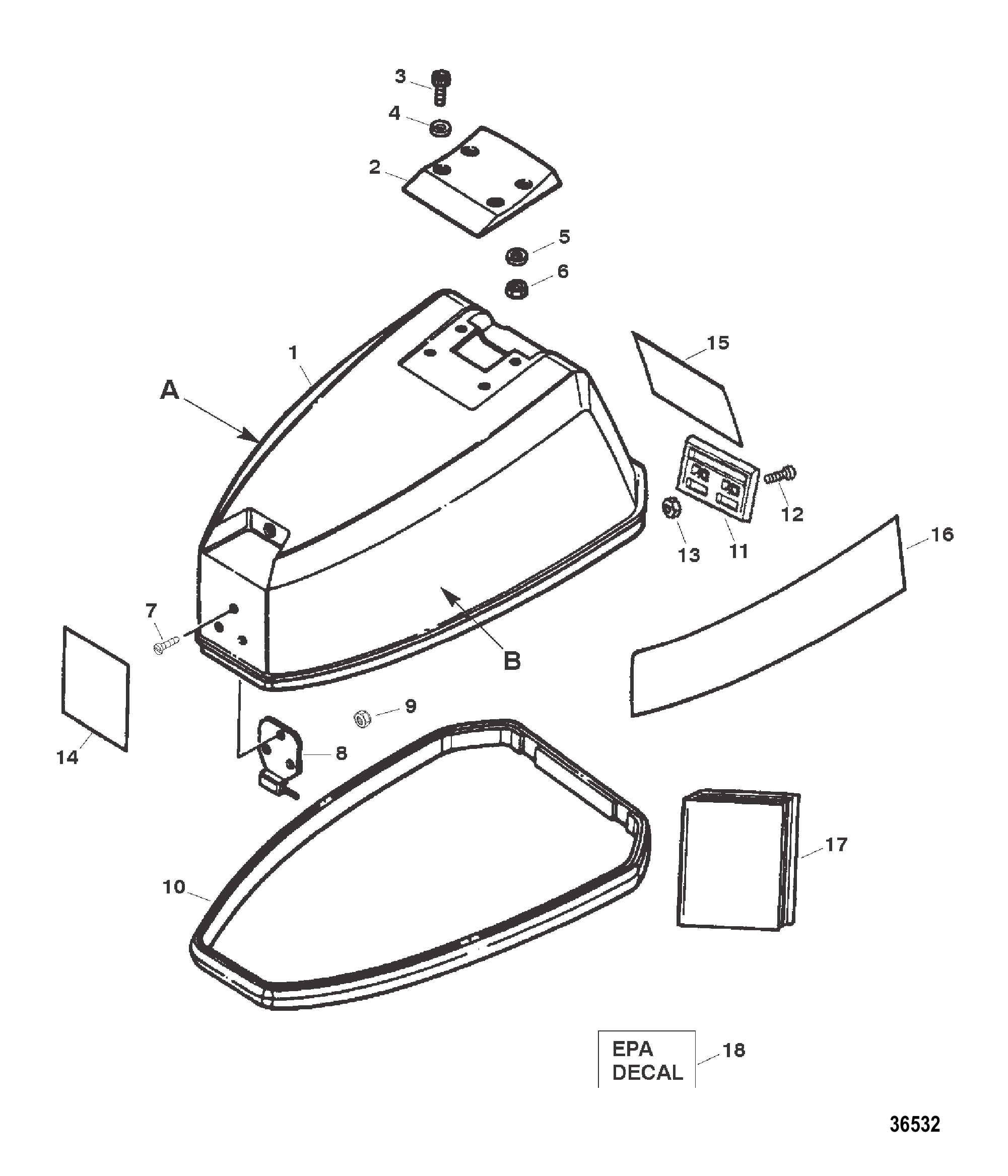TOP COWL ASSEMBLY