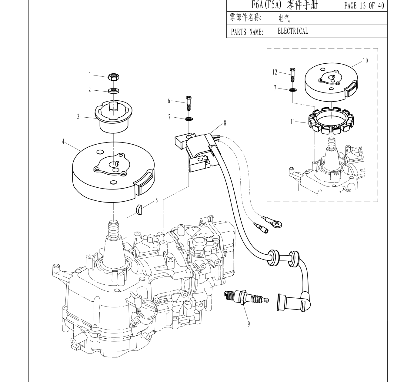 电气 ELECTRICAL 爆炸图