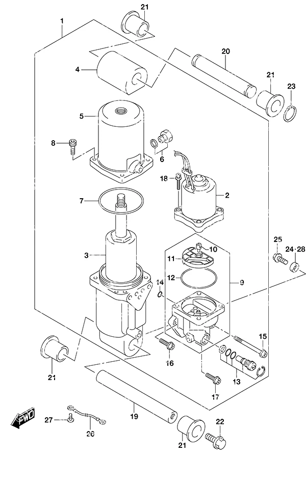 Trim Cylinder