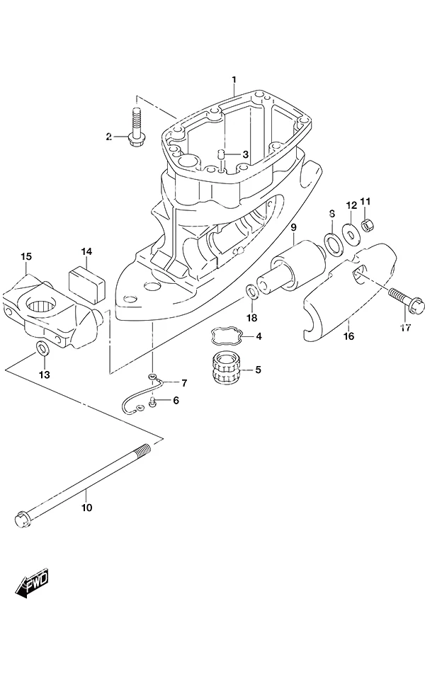 Drive Shaft Housing