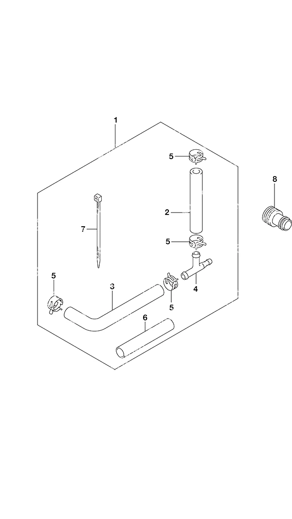 Opt: Water Pressure Gauge Sub Kit