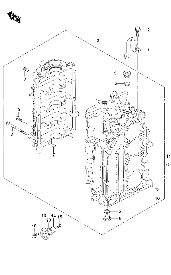 气缸体 Cylinder Block