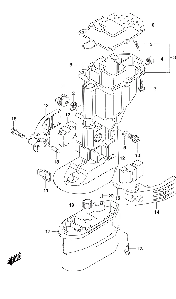 Drive Shaft Housing