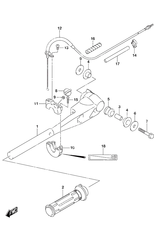 Tiller Handle