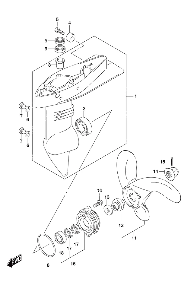 齿轮箱 Gear Case