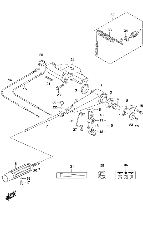 Tiller Handle