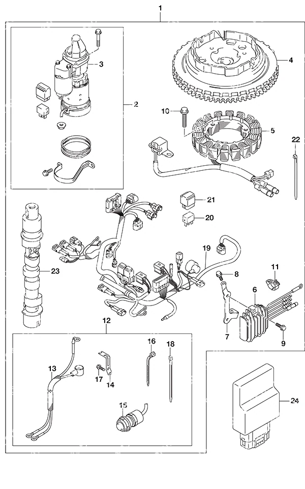 Opt: Starting Motor Manual Start