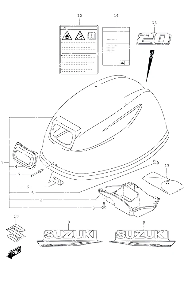 发动机罩 Engine Cover