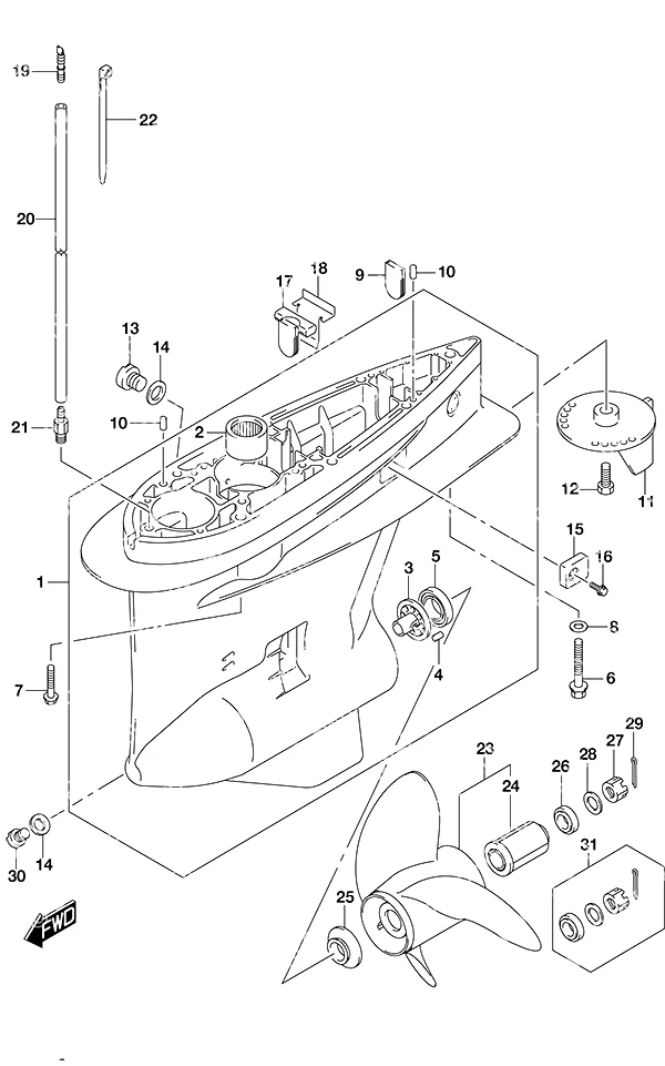 Gear Case (C/R)
