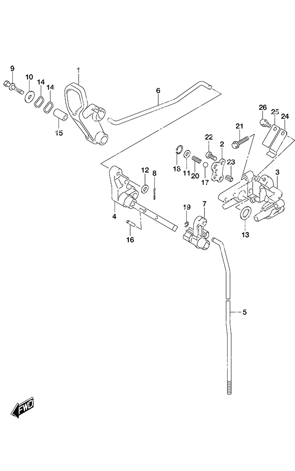 Clutch RodNon-Remote Control
