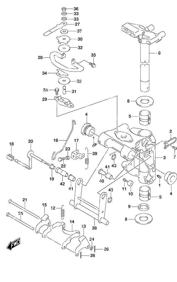Swivel BracketNon-Remote Control