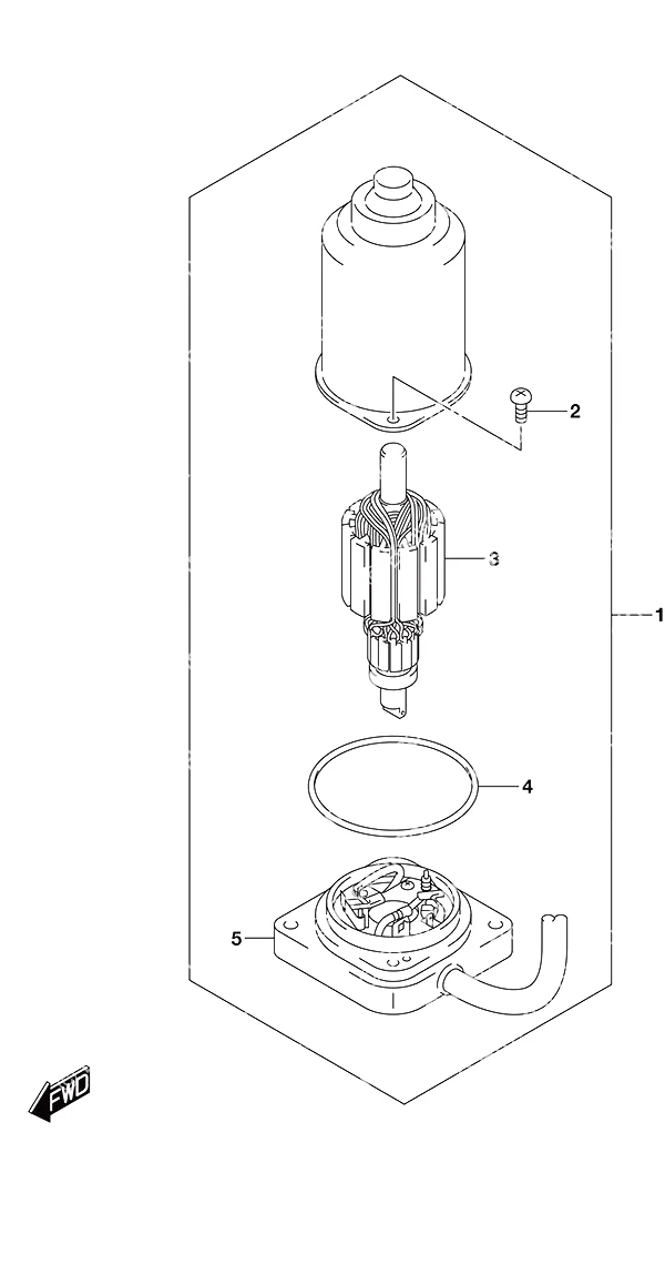 PTT Motorw/Power Tilt