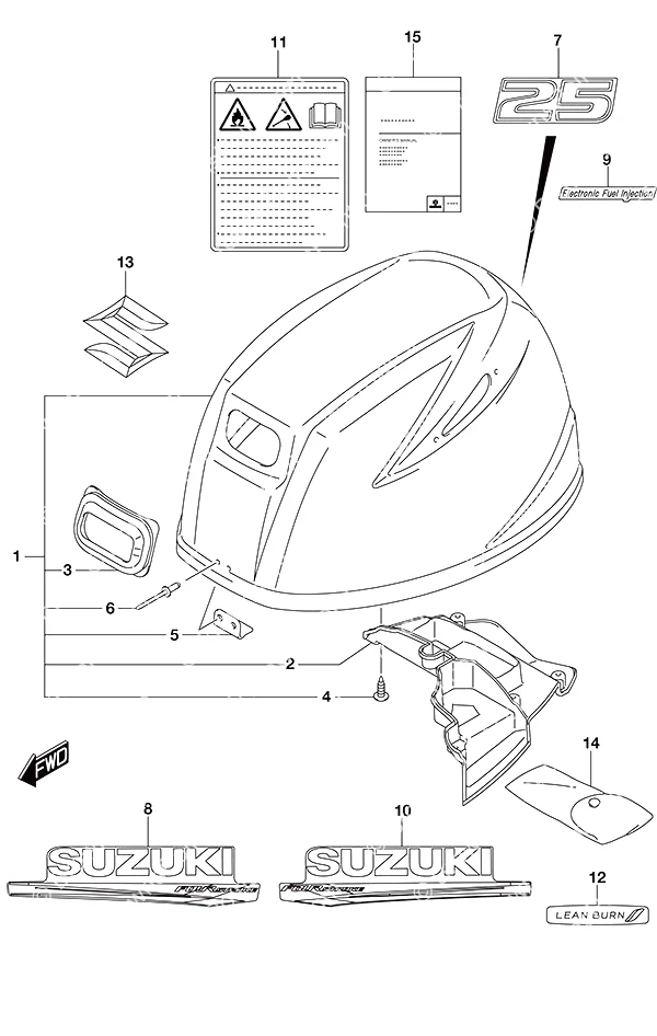 Engine CoverNon-Remote Control