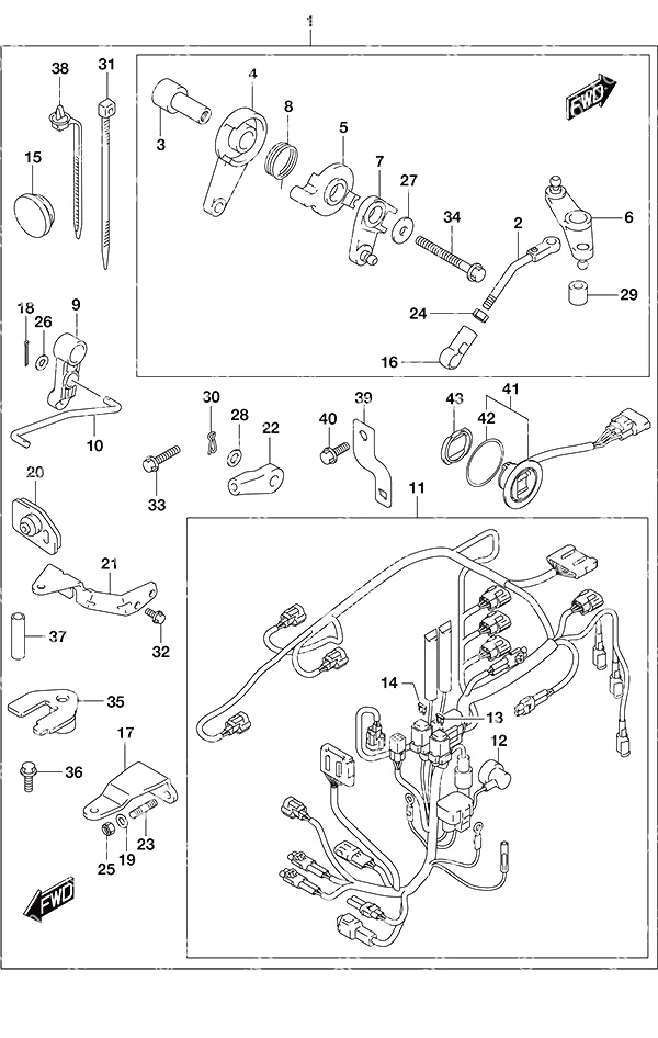 Opt: Remote Control PartsTiller Handle w/Power Tilt