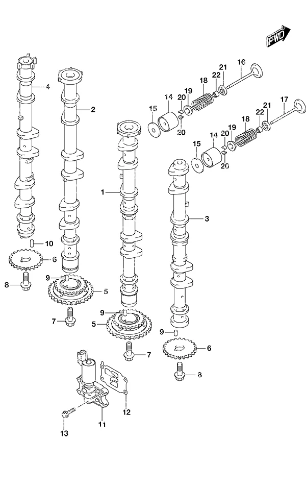 凸轮轴 Camshaft