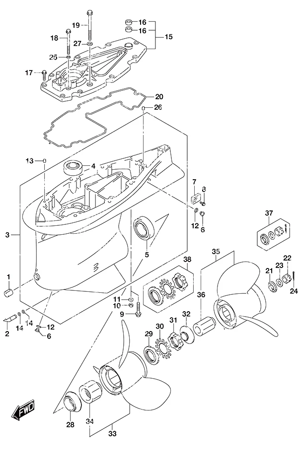 齿轮箱 Gear Case