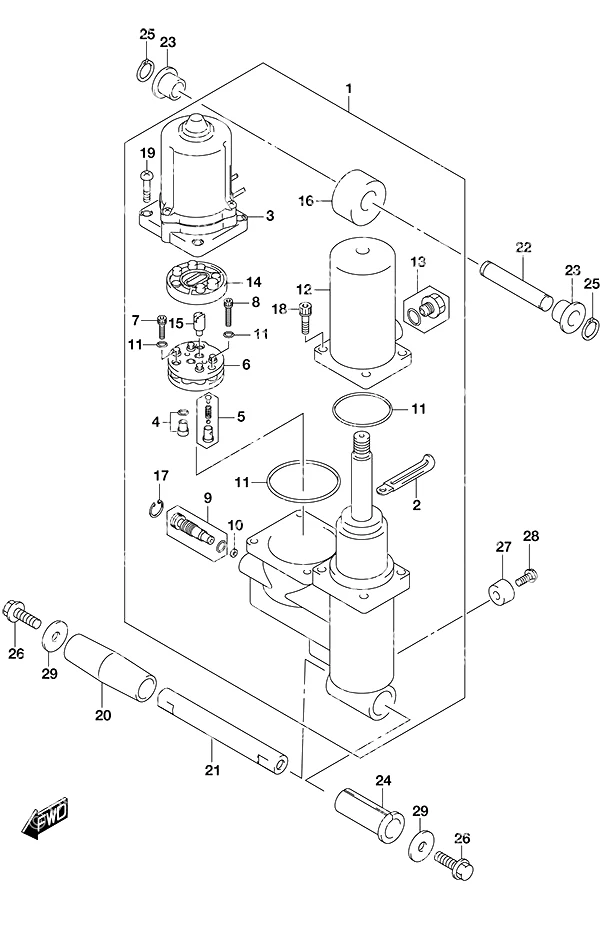 Trim Cylinder
