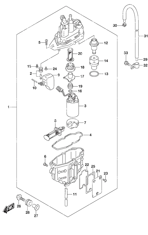 燃油蒸汽分离器 Fuel Vapor Separator