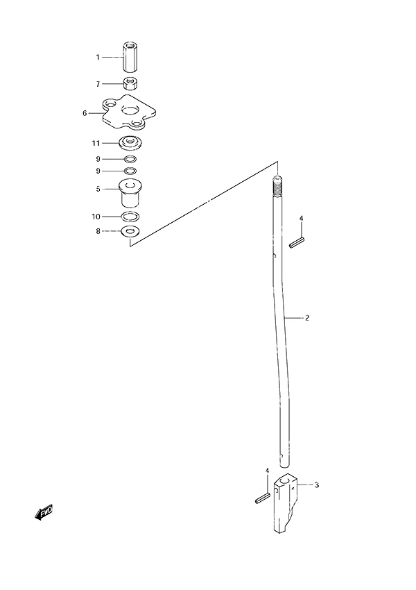 换挡拉杆 Shift Rod