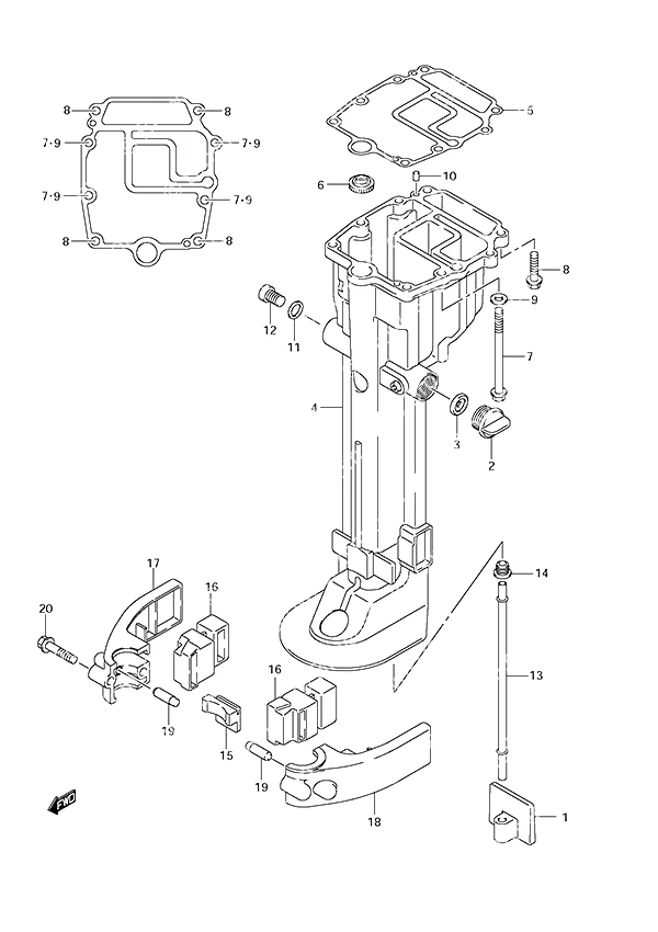 Drive Shaft Housing