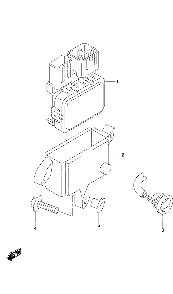 PTT Switch Remote Control w/Power Tilt