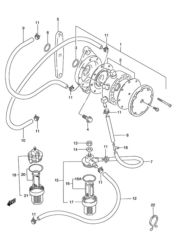 Fuel Pump(1995 to 1996)