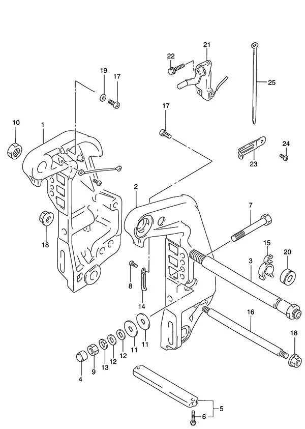 Clamp Bracket(1996 to 2001)