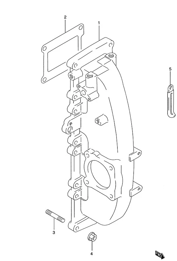 Intake Manifold(DT115S - 1996 to 2001)