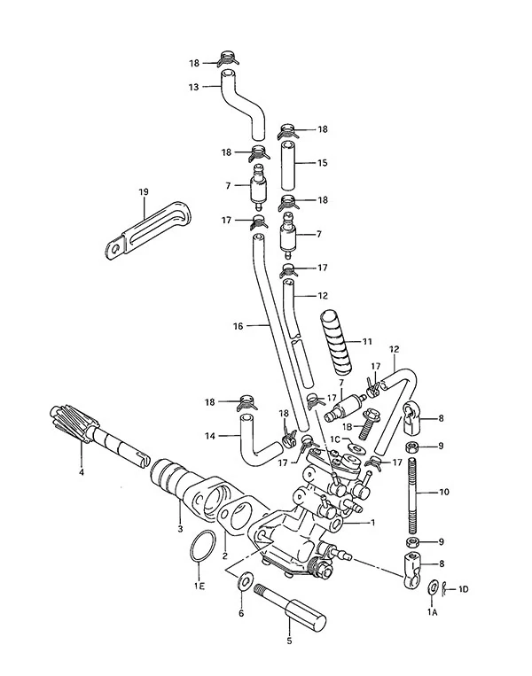 机油泵(1989至1994) Oil Pump(1989 to 1994)