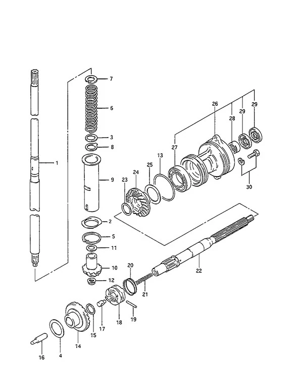 Swivel Bracket(1993 to 1998)