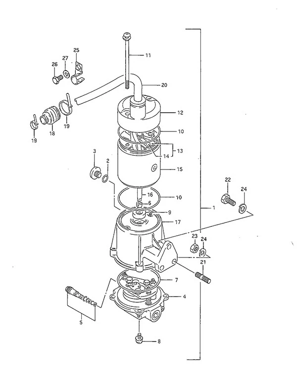 Power Unit(DT40TC 1986 to 1989)