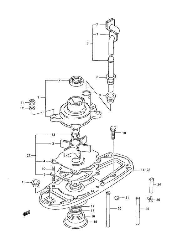 Recoil Starter(1986 to 1991)