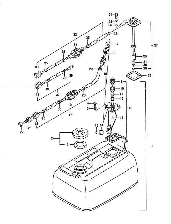 Opt: Fuel Tank(1988 to 1992)