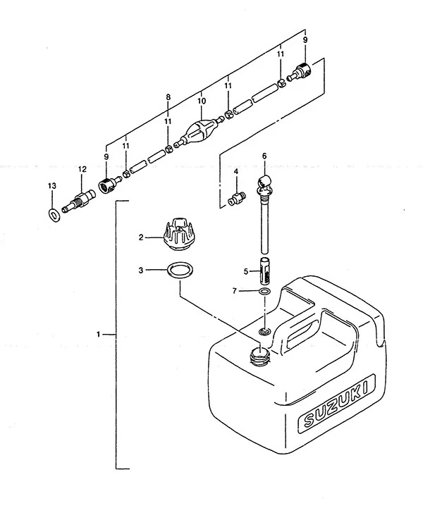 Opt: Fuel Tank(1993 to 1998)