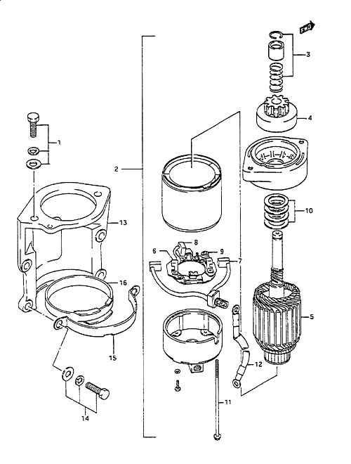 启动马达 Starting Motor