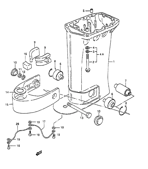 驱动轴壳体 Drive Shaft Housing