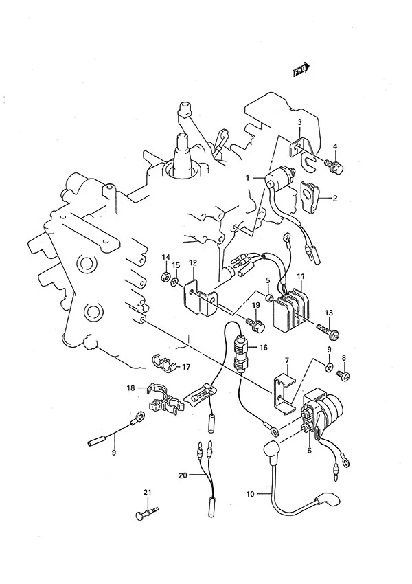电气部件(电动启动器) Electrical(Electric Starter)