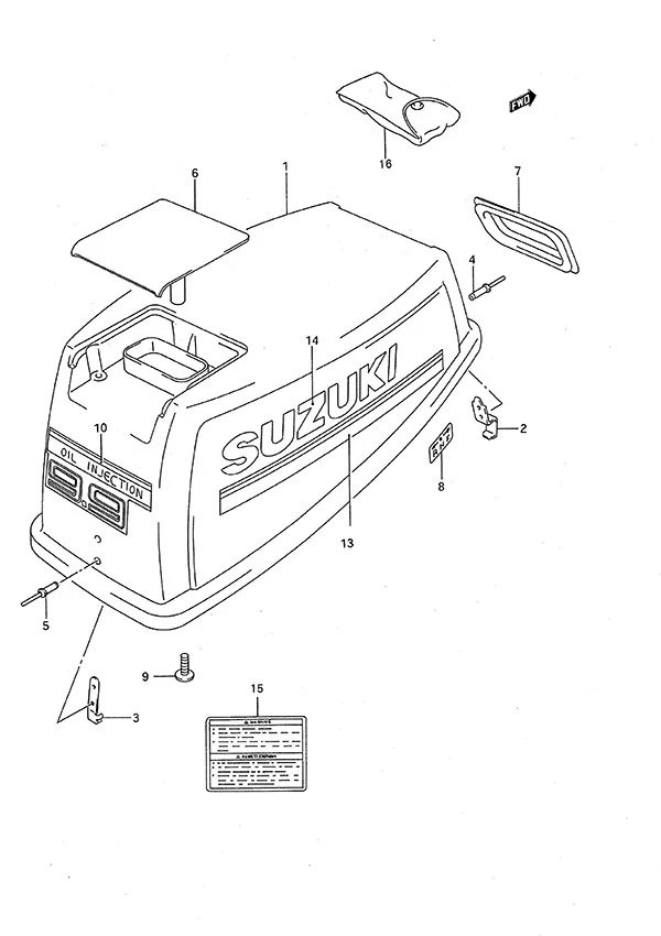 Engine Cover(1994 to 1997)