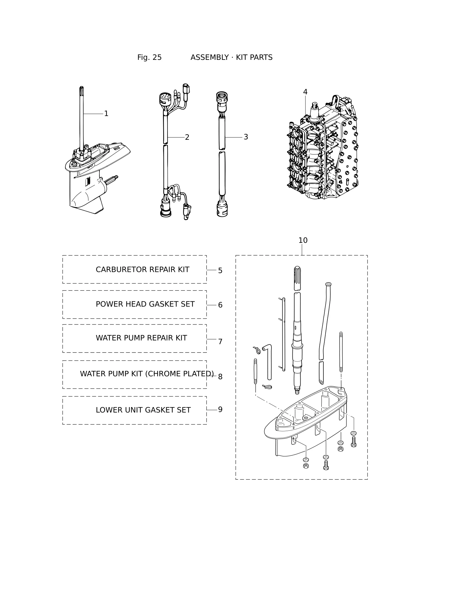 ASSEMBLY · KIT PARTS