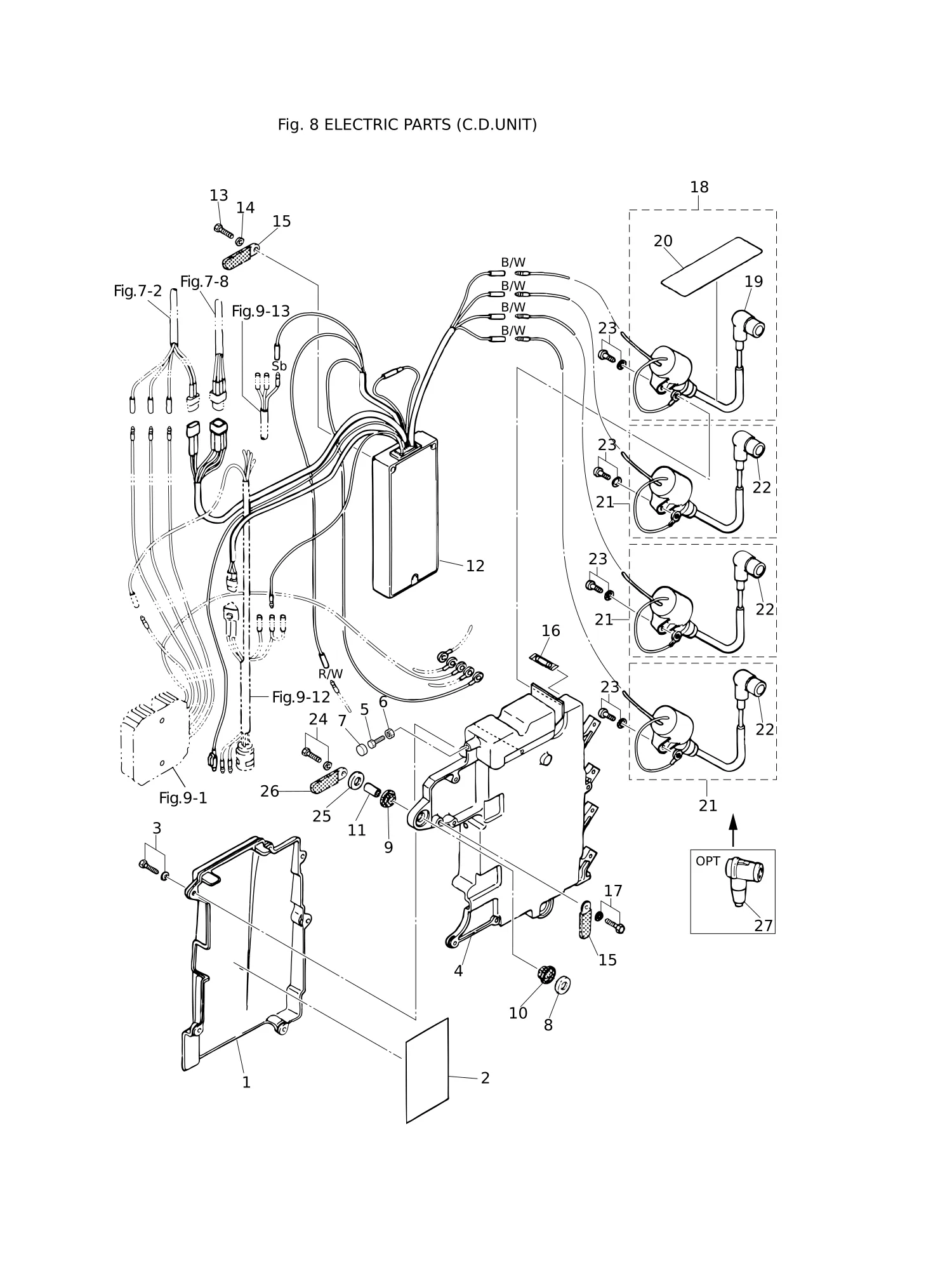 ELECTRIC PARTS (C.D. UNIT)