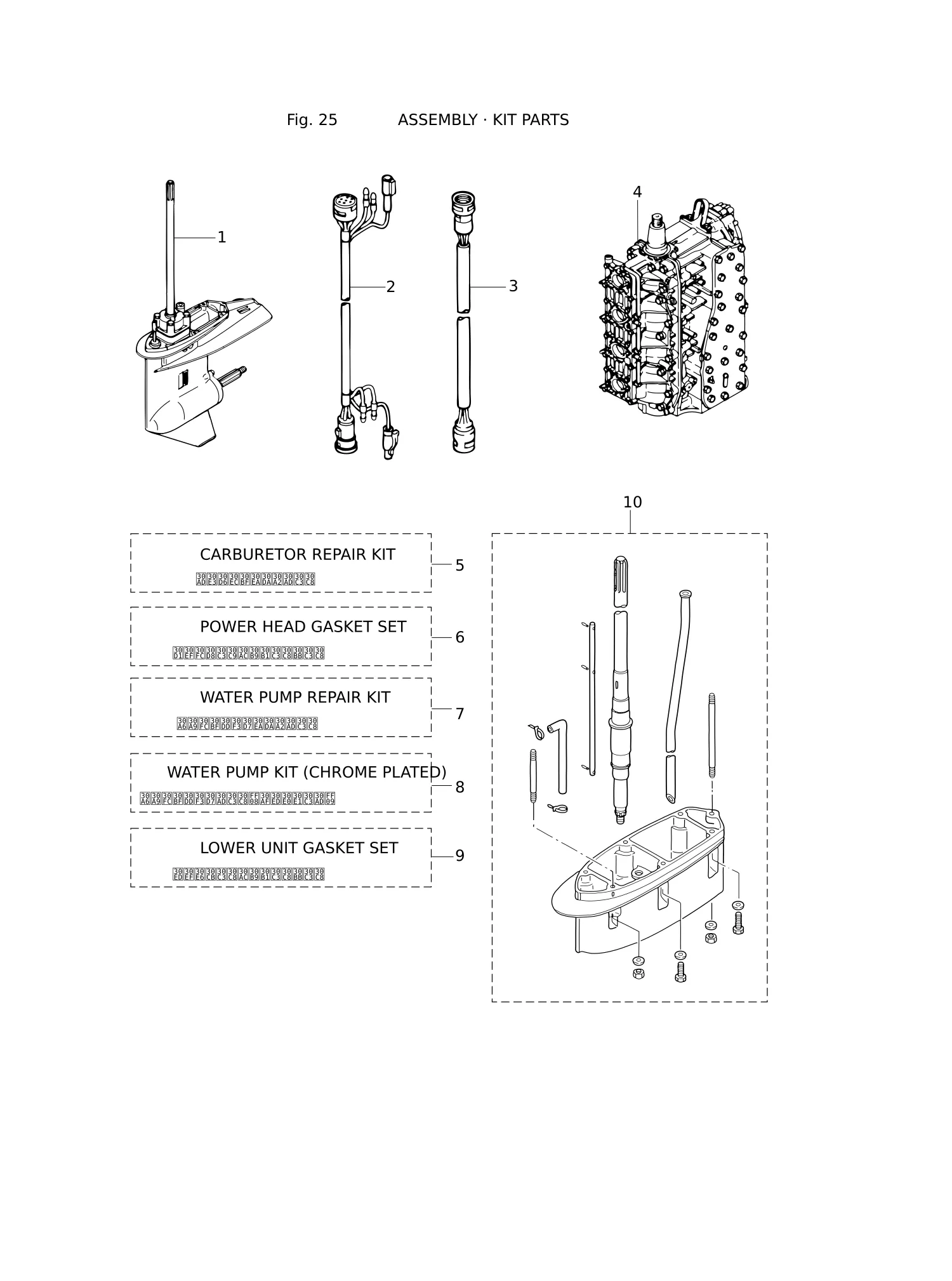 ASSEMBLY · KIT PARTS