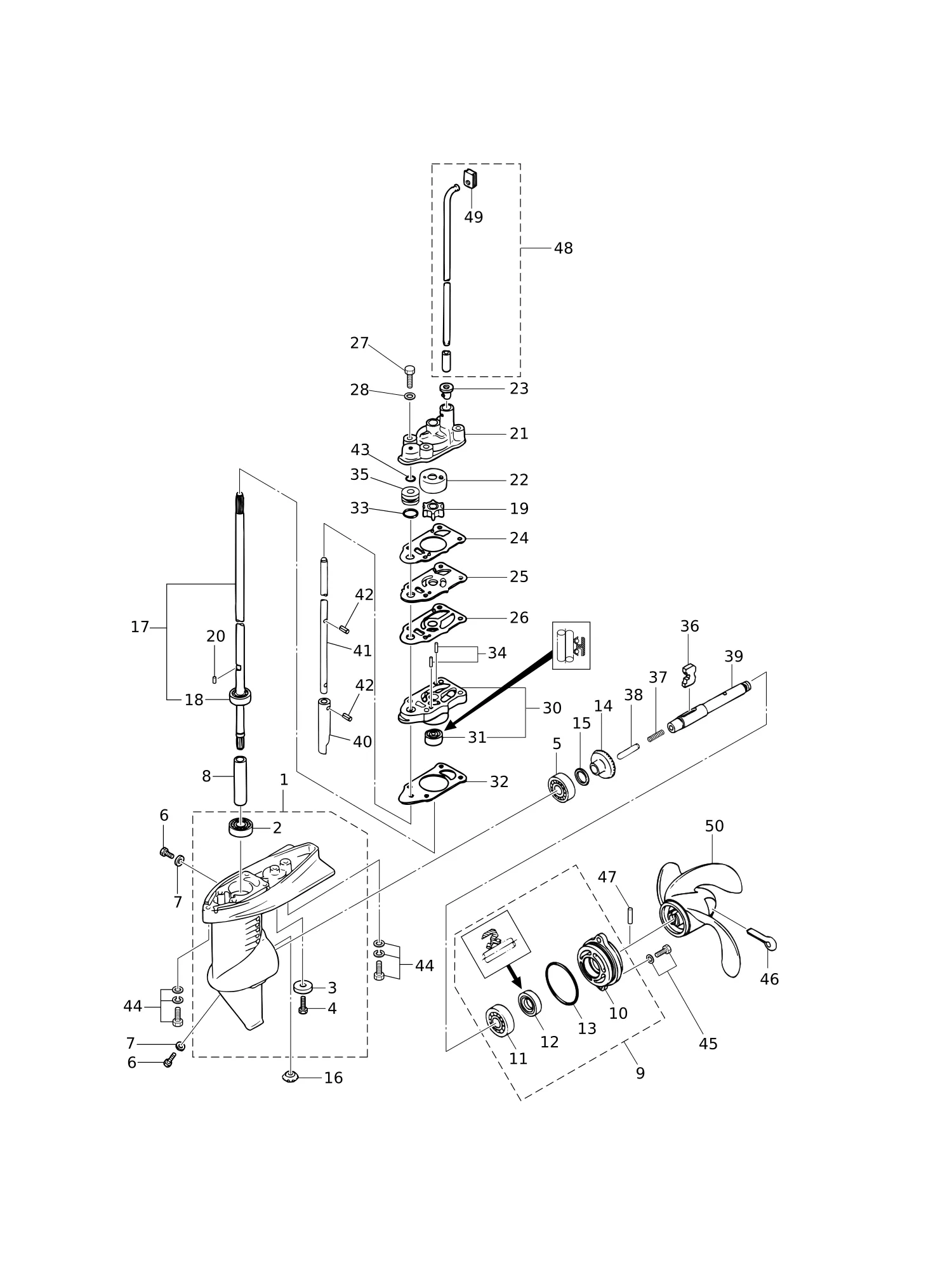 GEAR CASE (M3.5B2)