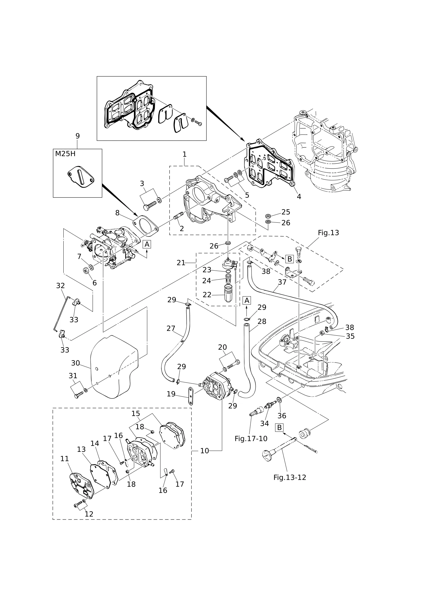 INTAKE MANIFOLD · FUEL PUMP