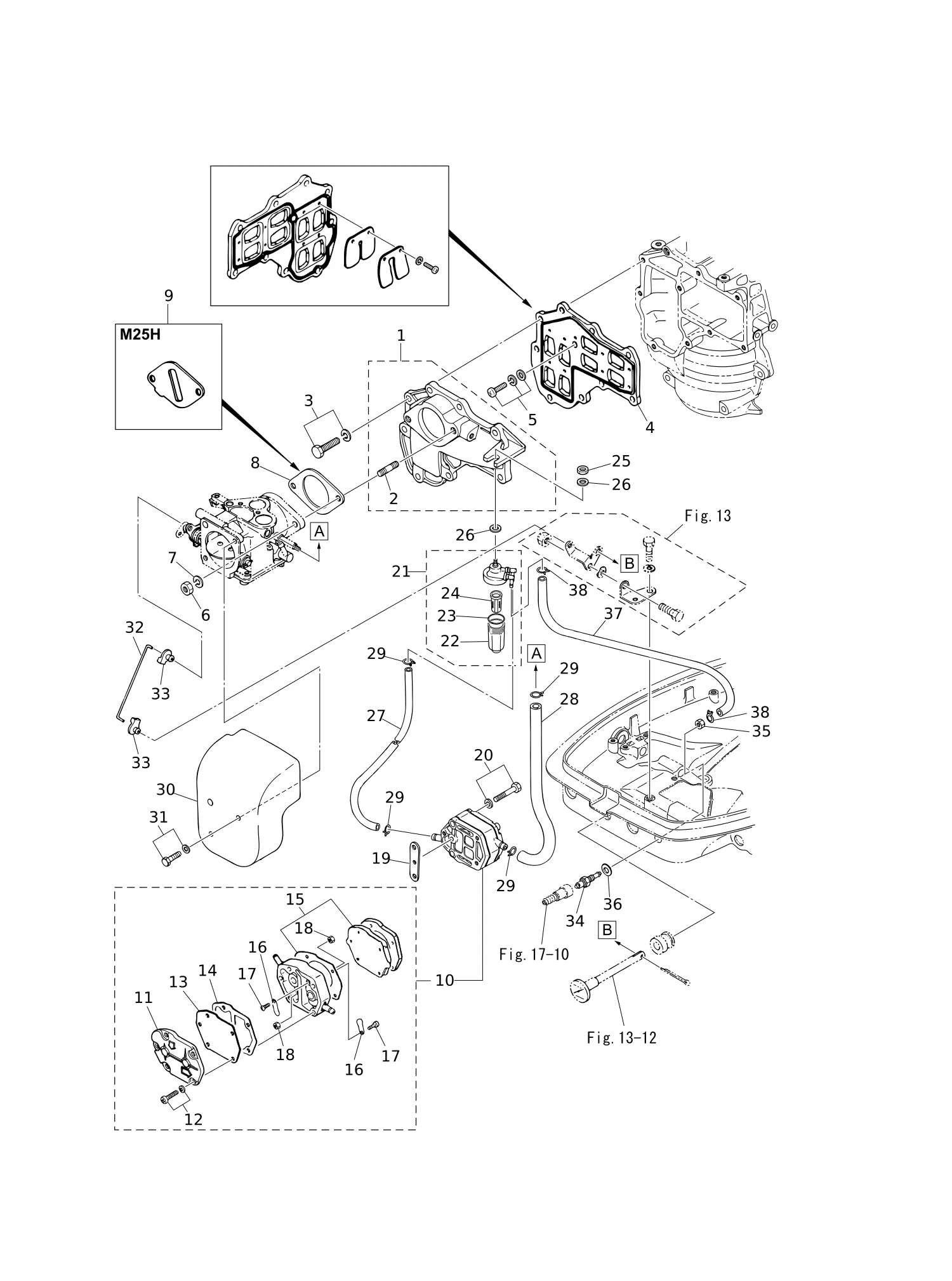 INTAKE MANIFOLD · FUEL PUMP
